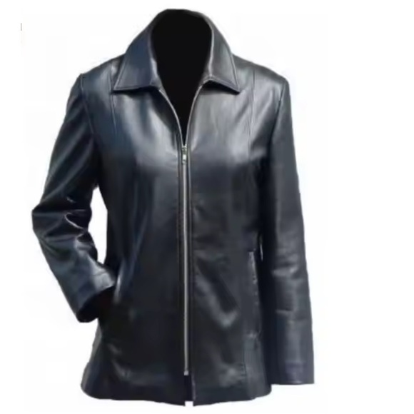 Colebrook Jackets & Blazers - Women's Black Leather Jacket